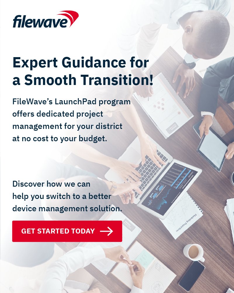 Experience a hassle-free transition with FileWave LaunchPad, featuring both on-site and remote support to ensure a smooth upgrade.

🔥 What’s Included:

✅ 16 Hours On-Site Support
✅ 8 Hours Remote Support
✅ Streamlined Execution

#SoftwareSolutions #EdTech #K12Tech