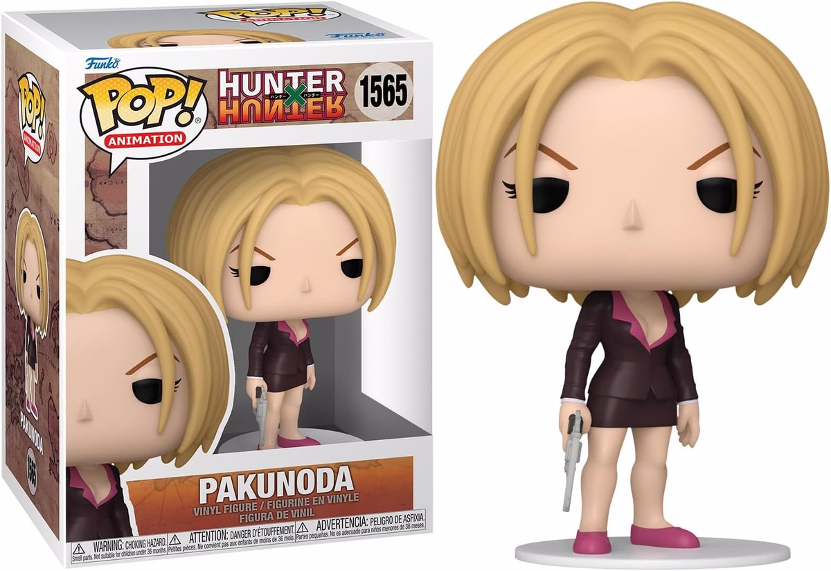 TeamPopFr's tweet photo. ✨ Pakunoda, la redoutable membre de la Brigade Fantôme de Hunter x Hunter, rejoint enfin la collection Funko Pop.
📍Popito : https://t.co/VUHsW8sIzv
💶 Prix : 14,39€ au lieu de 15,99€ avec le code TeamPopFr
#HunterxHunter #FunkoPop #Popito #Funko #Figurines #Anime #cosplay https://t.co/KGjJnOkWQM