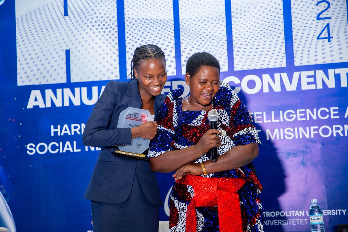 Miriam Najjingo (@miriamnajjingo) on Twitter photo Today was a special day in my life as <a href="/newvisionwire/">The New Vision</a> recognized my efforts with the Cranimer Mugerwa Photojournalism Award. The award is given to the best Photojournalism student
Thank you New Vision, <a href="/JocomMakerere/">MakerereJournalism</a>, my Lecturers, fellow students @camerasforgirls and my parents Today was a special day in my life as <a href="/newvisionwire/">The New Vision</a> recognized my efforts with the Cranimer Mugerwa Photojournalism Award. The award is given to the best Photojournalism student
Thank you New Vision, <a href="/JocomMakerere/">MakerereJournalism</a>, my Lecturers, fellow students @camerasforgirls and my parents