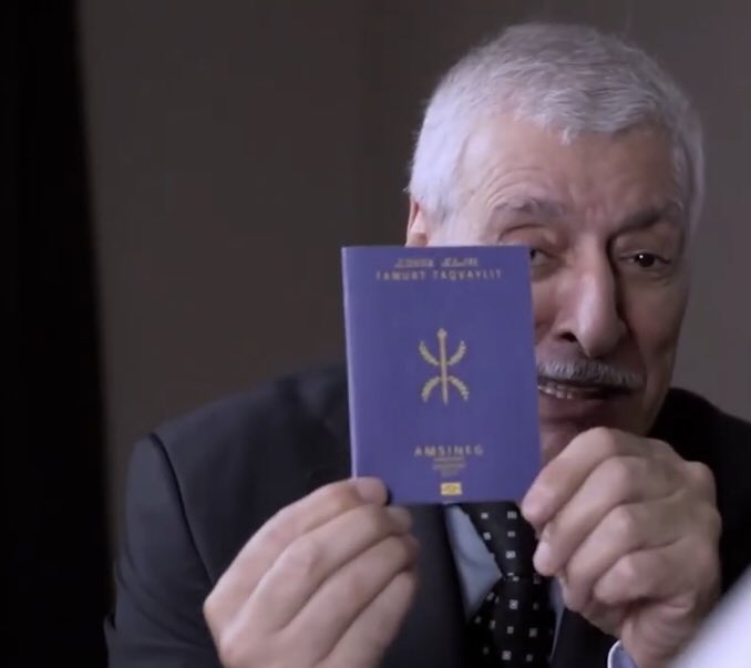 FreeKabylie's tweet image. Le passeport kabyle 👍
