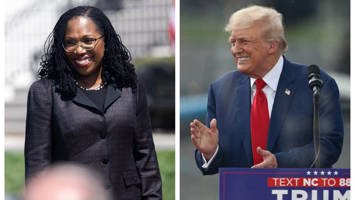 _SFBCM's tweet image. WATCH: Supreme Court Justice Ketanji Brown Jackson Fires At Trump Immunity Decision dlvr.it/TCmgn0