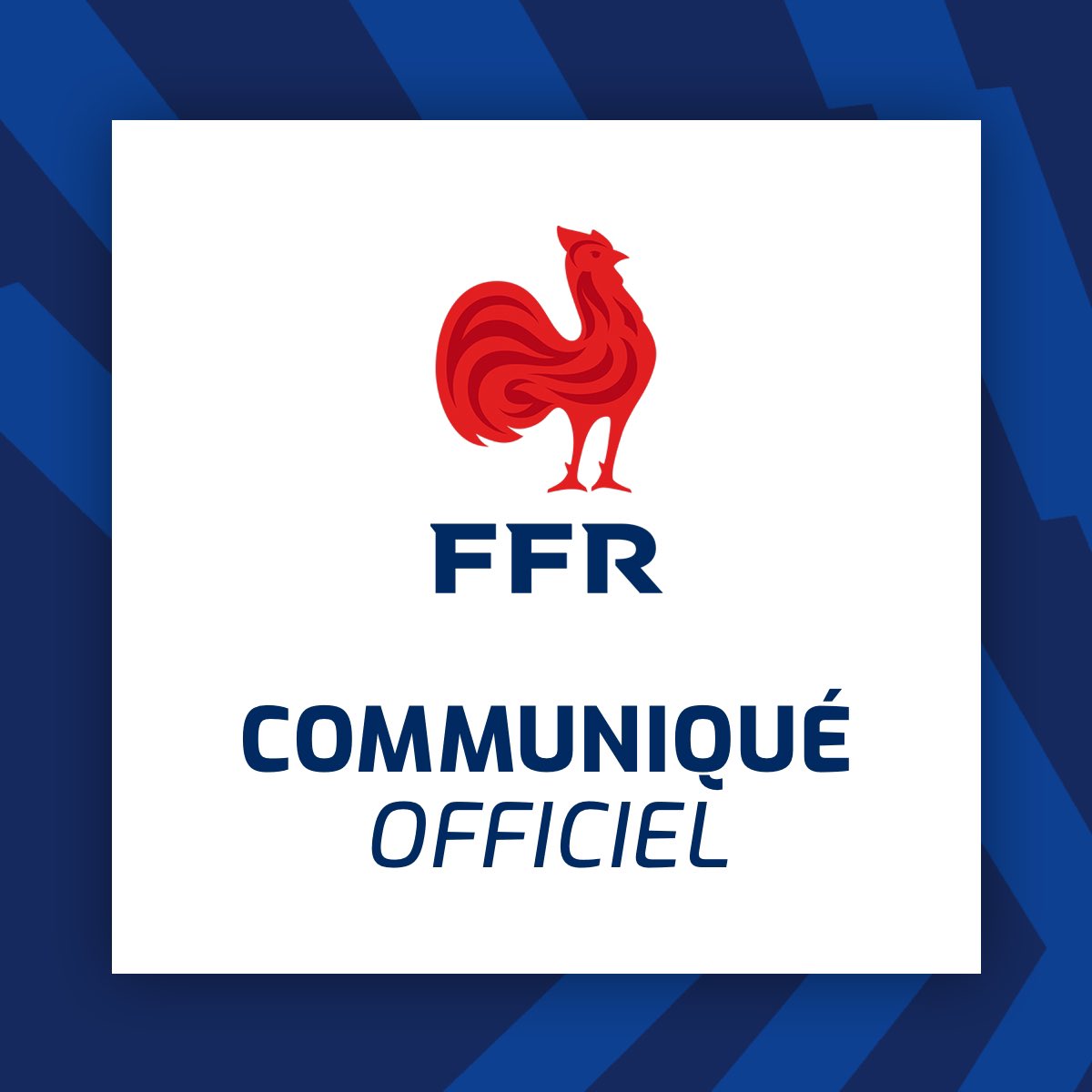 FranceRugby's tweet photo. 📣 [Communiqué de la FFR] : Medhi Narjissi