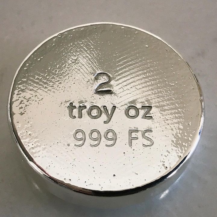 Anyone have the Prospector Labs hand-poured silver pieces we offered last year? Let’s see photos of them!

#silverbullion #prospectorlabs