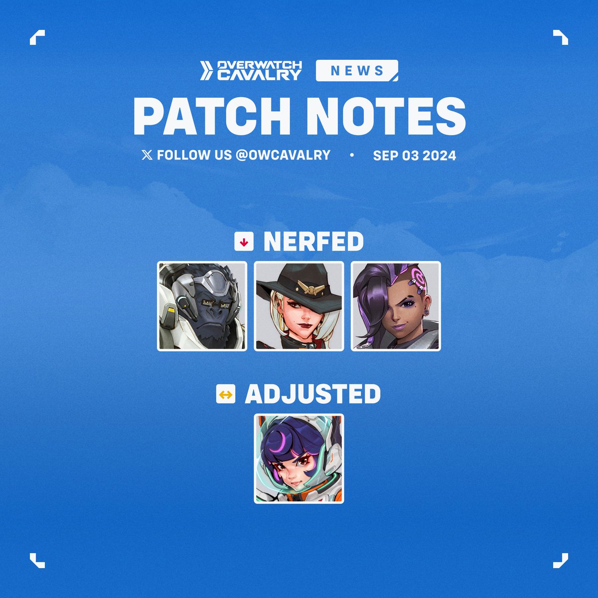 Overwatch Cavalry tweet media