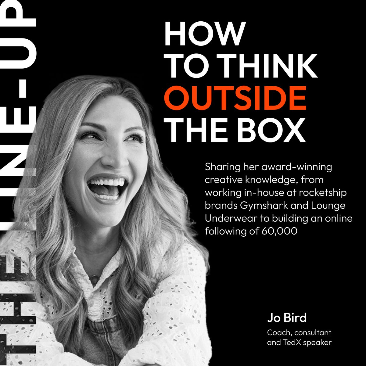 StrategiQ (@strategiq) on Twitter photo Tomorrow's the big day 👀
We feel so lucky to have the legendary <a href="/justjobird/">Jo Bird</a> speaking at the #ValueCreationConference to share her talk "Break The Box: How To Be More Disruptive". 
Pen and paper at the ready, we know we'll be taking a lot of notes from this one... Tomorrow's the big day 👀
We feel so lucky to have the legendary <a href="/justjobird/">Jo Bird</a> speaking at the #ValueCreationConference to share her talk "Break The Box: How To Be More Disruptive". 
Pen and paper at the ready, we know we'll be taking a lot of notes from this one...