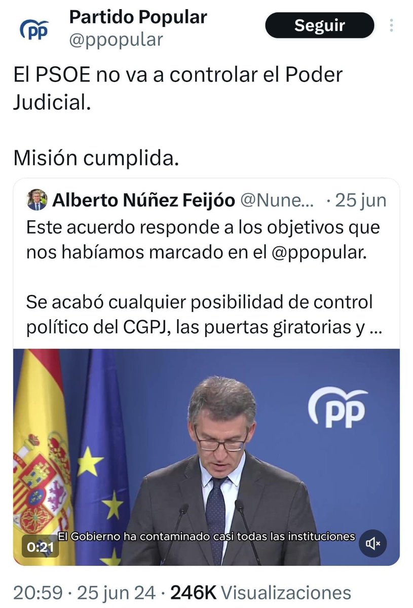 vox_es's tweet photo. Pese a la propaganda hipócrita del PP el PSOE controla:

- El Tribunal Constitucional y a su presidente.

- El Tribunal de Cuentas.

- La Junta Electoral.

- Y ahora el CGPJ y al presidente del Tribunal Supremo.

La gran estafa del PP ha puesto todas las instituciones en manos de Sánchez.