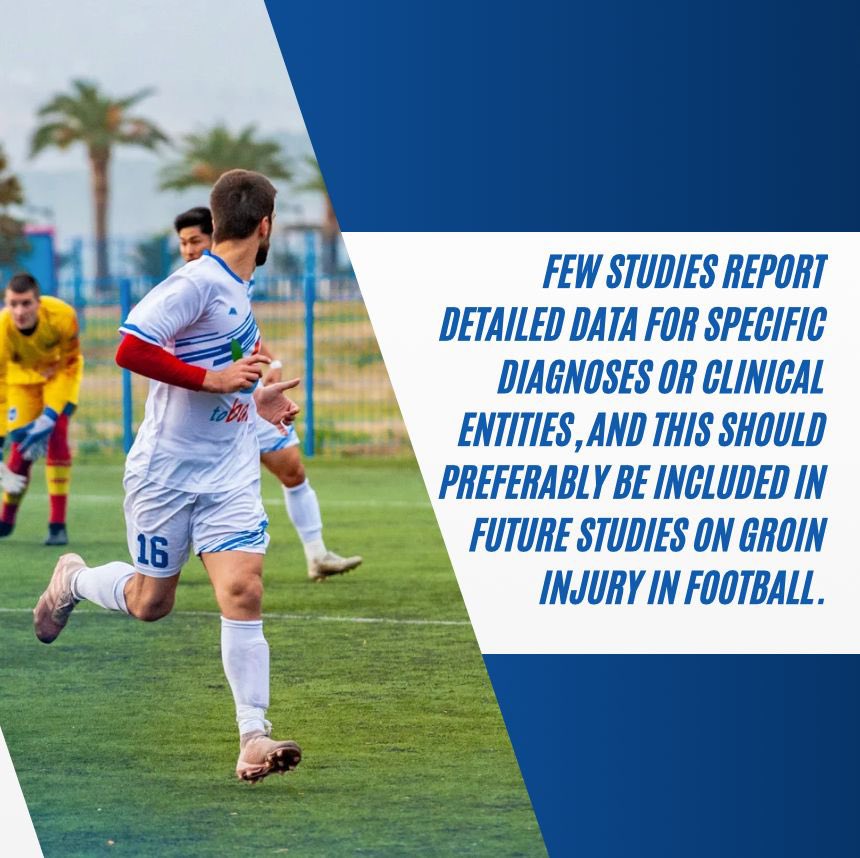 💡groin injuries are twice as common in male players compared with females players

Link: bjsm.bmj.com/content/49/12/…