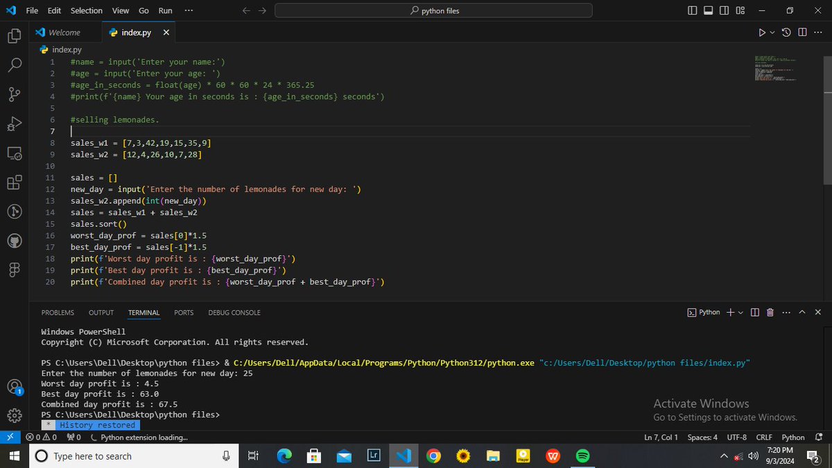 peteradejimi's tweet image. #30DaysOfCodingChallenge
Day 3 : Today I learned about List in python and different list functions 😎