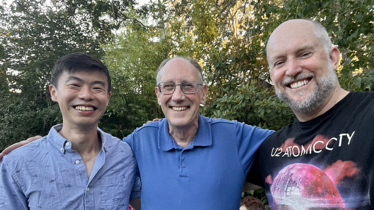 Scott McIndoe (@mcindoe) on Twitter photo Three NZers on the faculty! Well, kind of - David Harrington has just retired. But great to get him and <a href="/nelsonyslam/">@nelsonyslam.bsky.social</a> (welcome to UVic, Nelson!) together for a photo. Three NZers on the faculty! Well, kind of - David Harrington has just retired. But great to get him and <a href="/nelsonyslam/">@nelsonyslam.bsky.social</a> (welcome to UVic, Nelson!) together for a photo.