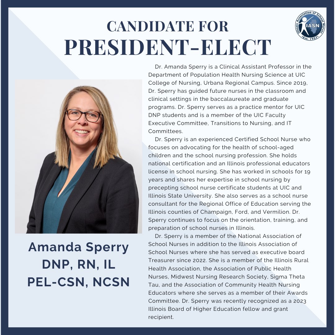 Illinois Association of School Nurses tweet media