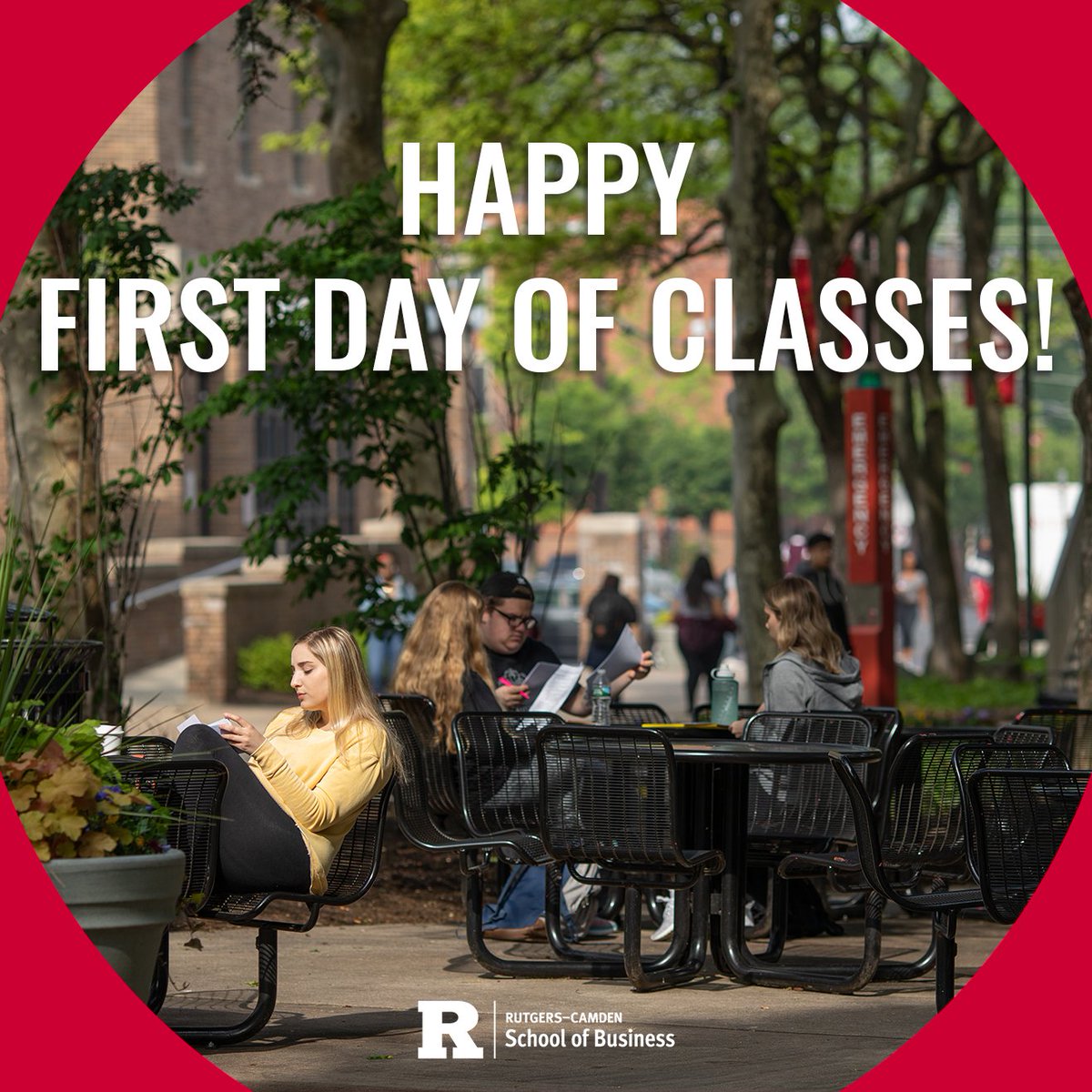 RutgersSBC's tweet image. 🎉 Happy first day of classes! 📚 Let&apos;s make this semester one for the books—ready to rise and thrive! 💪✨ #RutgersBusiness #SemesterSuccess #RiseAndThrive