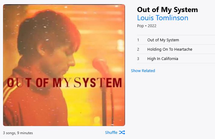 AndySkob's tweet image. Louis Tomlinson,  you&apos;ve got a new fan. #LouisTomlinson #outofmysystem #faithinthefuture