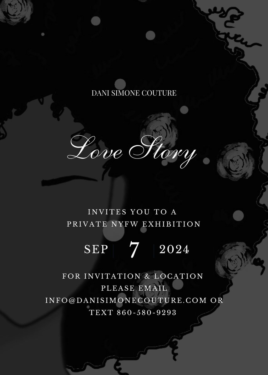 bydanisimone's tweet photo. In whispers of lace, a love story blooms w delicate grace. Join us #NYFW  for Love Story an exclusive bridal exhibition by Dani Simone Couture. Witness timeless elegance &amp; romance woven into every seam. Email info@danisimonecouture.com
Or text 860-580-9293 to RSVP 🩵 https://t.co/o9ZSwsdKay