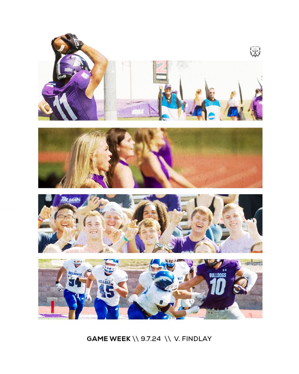 Truman_FB's tweet photo. ‼️ITS GAME WEEK‼️
Come check out the dawgs this Saturday in our home opener @ 12 pm as we kickoff against the University of Findlay!
It’s ALWAYS a great day to be a BULLDOG! https://t.co/mZaSZruZ2n