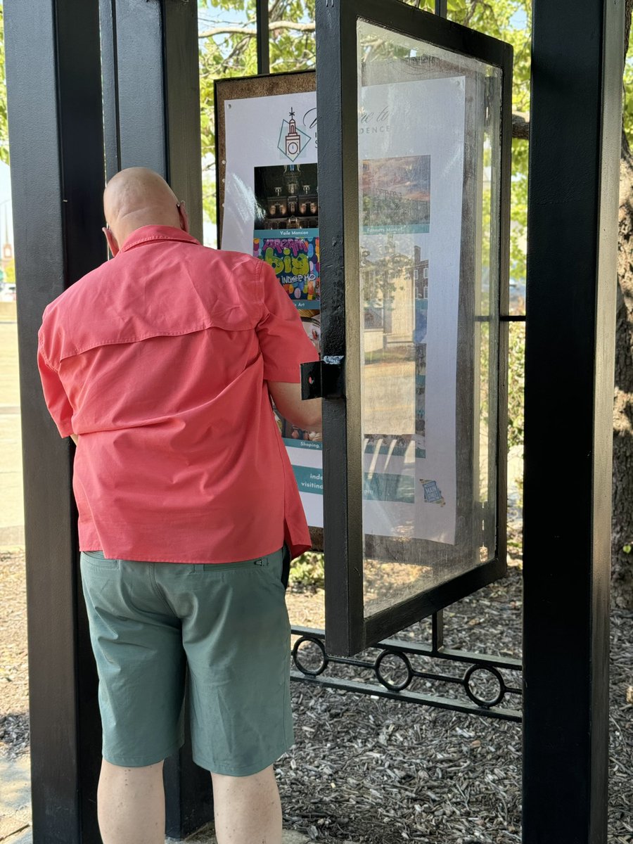 indepsquare's tweet photo. We took some time recently to update the posters in the kiosk at the corner of Truman Road and Main Street.
We think they look pretty darn good. ❤️
#Update #posters #lookinggood #welcometotheindependencesquare #indepmo #welcometoourhistoricdistrict https://t.co/qkTscbAUHM