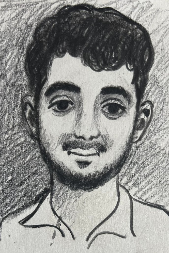 MattiFriedman's tweet image. Hersh, by one of Israel's best artists, Zoya Cherkassky-Nnadi.