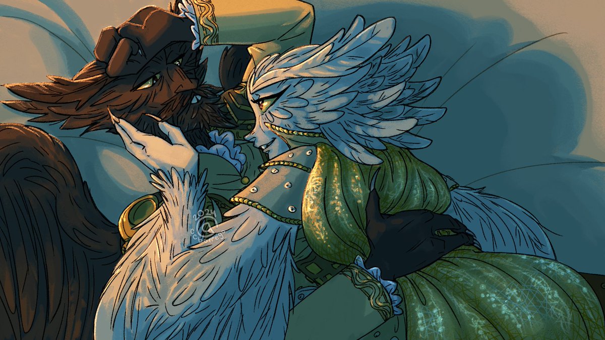 Nunca pensé sentir un amor igual
Un amor que me diera todo lo que tu me das...

(Tenía que subirlo ya porque si no me iba a agarrar la tentación de pasar otros tres días retocándolo jaja.)

#Frankelda #frankeldayelprincipedelossustos #Tecotias #CinemaFantasma