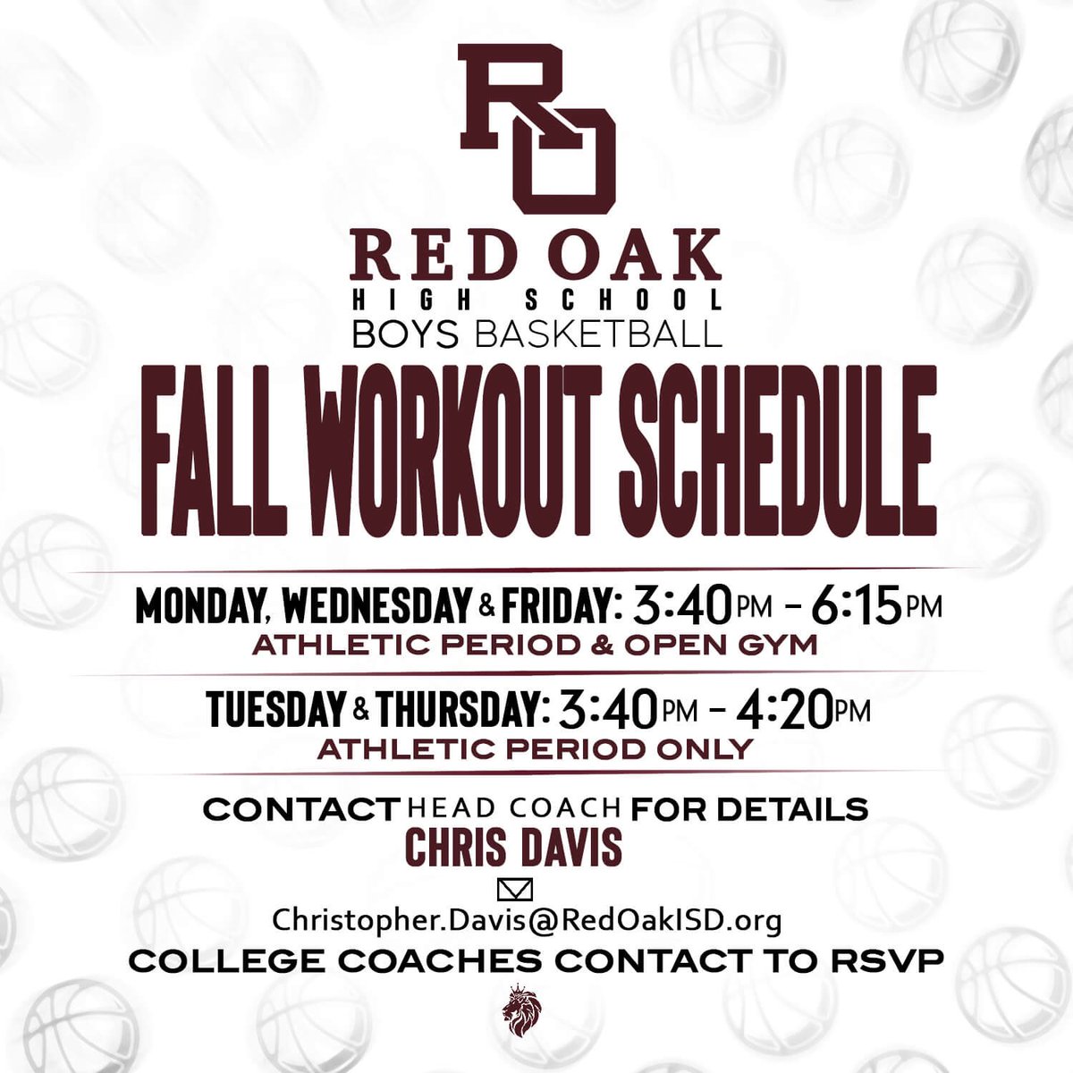 Jaamil Houston (@jayhoops_23) on Twitter photo Come watch us Work!! While we prepare for the season coming up
<a href="/ROHSbasketball/">RedOakHS_boysbasketball</a> <a href="/ProSkillsMTX/">ProSkills Mansfield</a> <a href="/HawksBB_Booster/">Red Oak Basketball</a> #32minutesofpressure Come watch us Work!! While we prepare for the season coming up
<a href="/ROHSbasketball/">RedOakHS_boysbasketball</a> <a href="/ProSkillsMTX/">ProSkills Mansfield</a> <a href="/HawksBB_Booster/">Red Oak Basketball</a> #32minutesofpressure