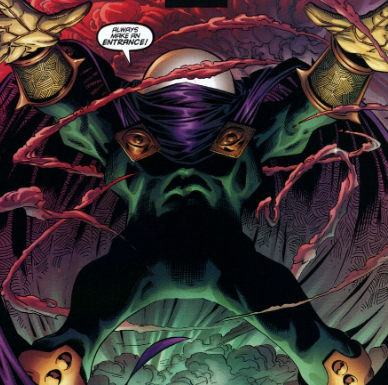 MysterioHimself's tweet photo. "I will ignore the Fishbowl comment . . . Dramatic entrances? Well, your entrances are sure Dramatic, that i can tell! Of course, nowhere as good as my own ones, but they are acceptable! You need to Always make an entrance!" https://t.co/43nw3092Sn