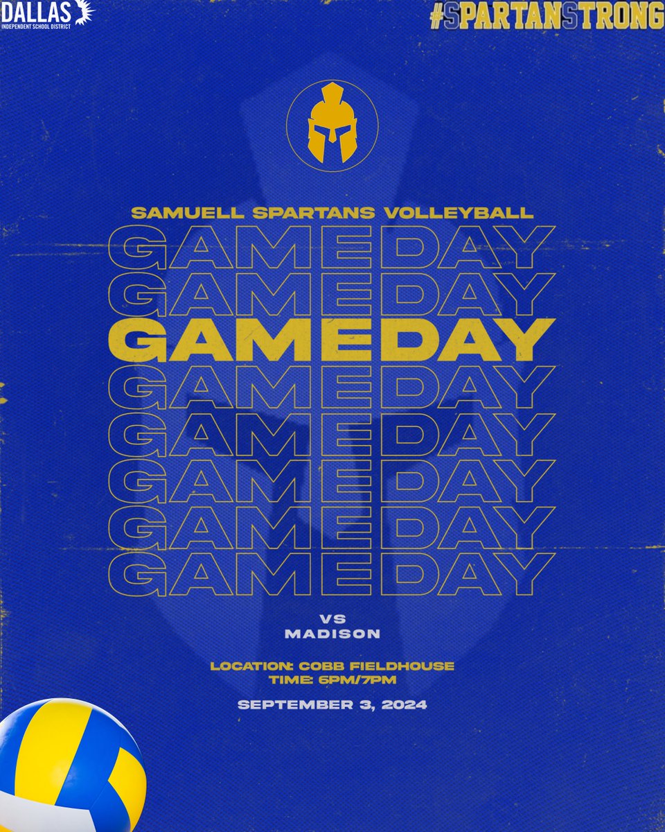 CoachCobbin's tweet photo. Catch the Lady Spartans in action today vs. The Lady Trojans of Madison HS!!!! #SpikeEm #SpartanStrong https://t.co/MPI31dohae