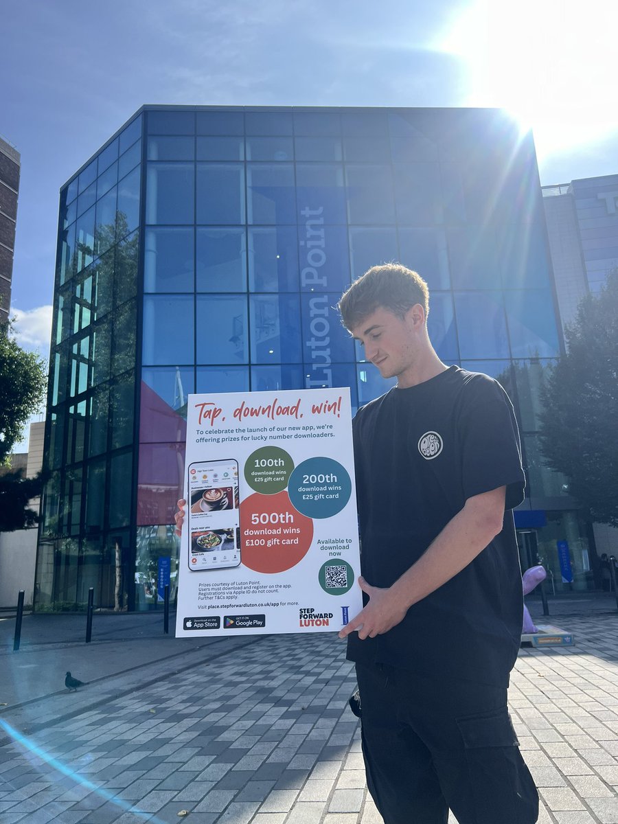 Step Forward Luton (@stepforwardltn) on Twitter photo ๐ฑ Our new app is making waves โ 100s of locals are already exploring the town in a whole new way.
Fancy joining them? Donโt forget, early downloaders can win gift cards from our friends <a href="/LutonPointUK/">Luton Point Official</a> ๐
Get involved here ๐ place.stepforwardluton.co.uk/app ๐ฑ Our new app is making waves โ 100s of locals are already exploring the town in a whole new way.
Fancy joining them? Donโt forget, early downloaders can win gift cards from our friends <a href="/LutonPointUK/">Luton Point Official</a> ๐
Get involved here ๐ place.stepforwardluton.co.uk/app