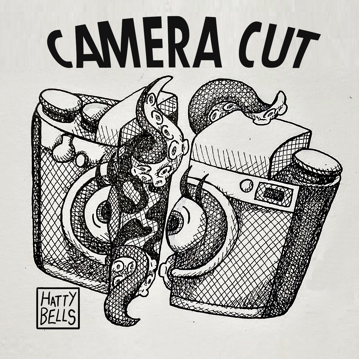 I've been busy with my college assignments and haven't been able to draw the things I want, so for now I'll post what I've done in my #illustration classes.

#handmade #drawingart #crosshatching #camera #monster