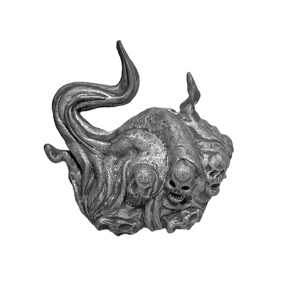 CheckPointMini's tweet image. Demonic Skulls. A floating apparition composed of multiple skulls and plumes of gas / smoke. These could be painted as flames too.  28mm miniature.

checkpointminiatures.co.uk/shop/ntd21-dem…