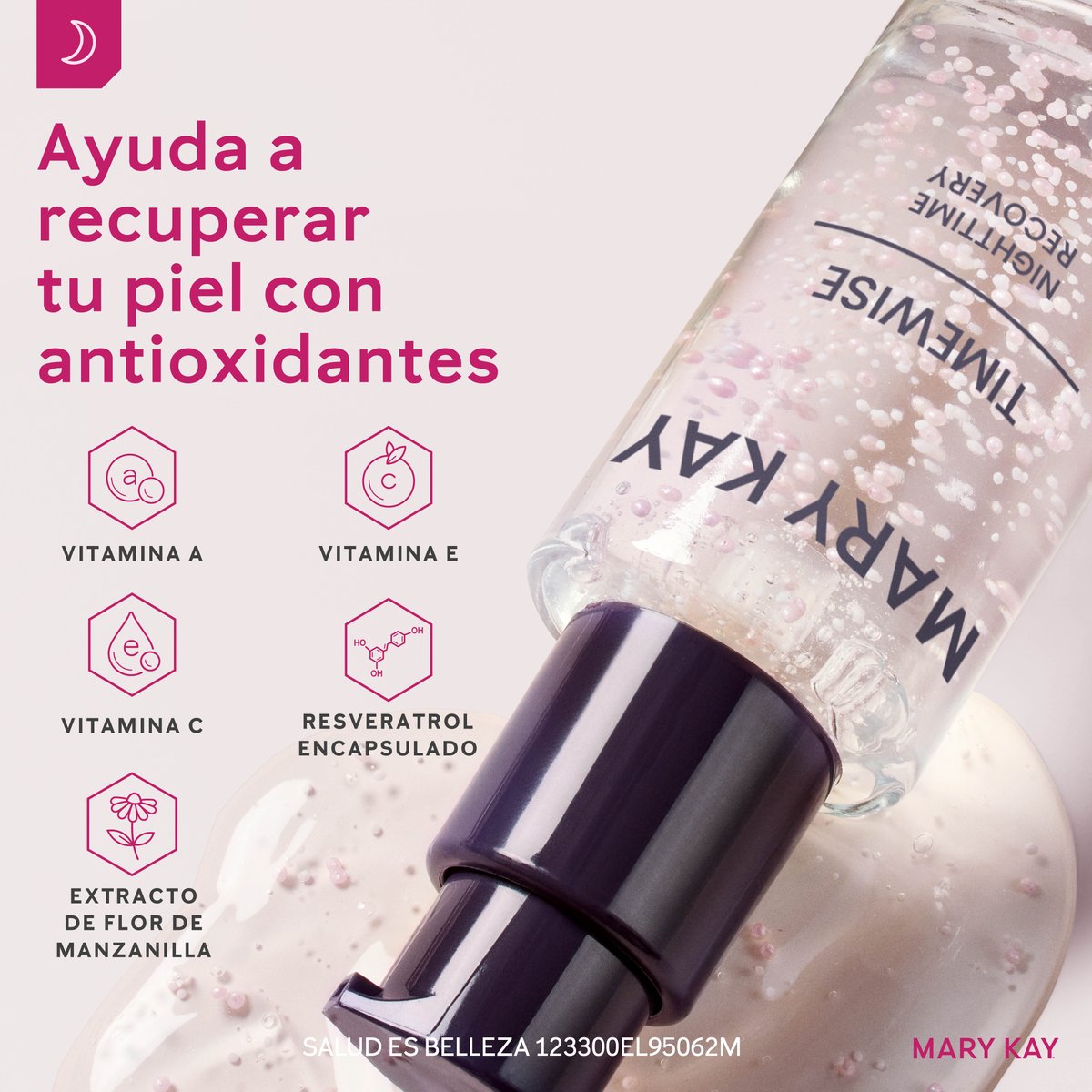 Ayuda a reconstruir y recuperar tu piel con nuestro innovador Gel Facial de Recuperación Nocturna TimeWise®, que contiene sus dos nutritivas perlas Dúo NutriBeads® y el calmante Extracto de Manzanilla que te ayudarán a que tu piel descanse. 

Consíguelo ya en el link de la bio.