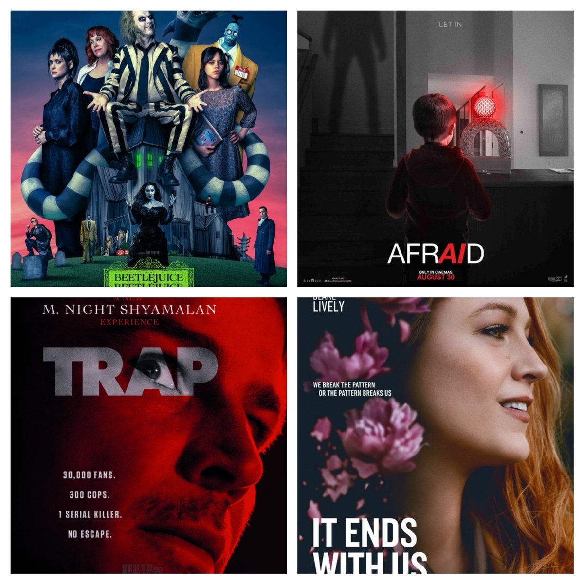 Playing this weekend (September 6th, 7th &amp; 8th) - Friday, Saturday and Sunday <a href="/stardustdrivein/">Stardust Drive-In</a> 
Screen 1: BEETLEJUICE BEETLEJUICE w/ TRAP 
Screen 2: AFRAID w/ IT ENDS WITH US
Tickets on sale NOW at stardustdrivein.com