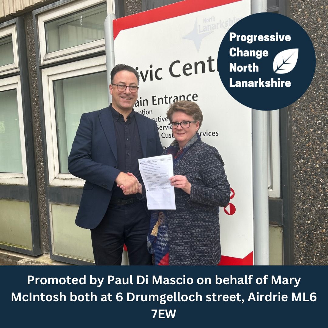 On launching official party status I welcome as election agent our first candidate Mary McIntosh, outstanding candidate for Fortissat by-election. 
Progressive Change champion People before Politics. Mary is dedicated community champion &amp; embodies our ethos!
#PeopleBeforePolitics