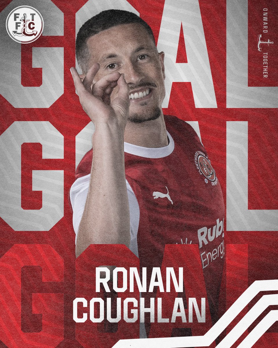 THAT'S ONE GOAL BACK!!! 🔥 

16-year-old Pele Smith whipped in a set-piece for Ronan Coughlan to head powerfully past Zych between the sticks! 

🔴 (1-2) ⚪️ #OnwardTogether