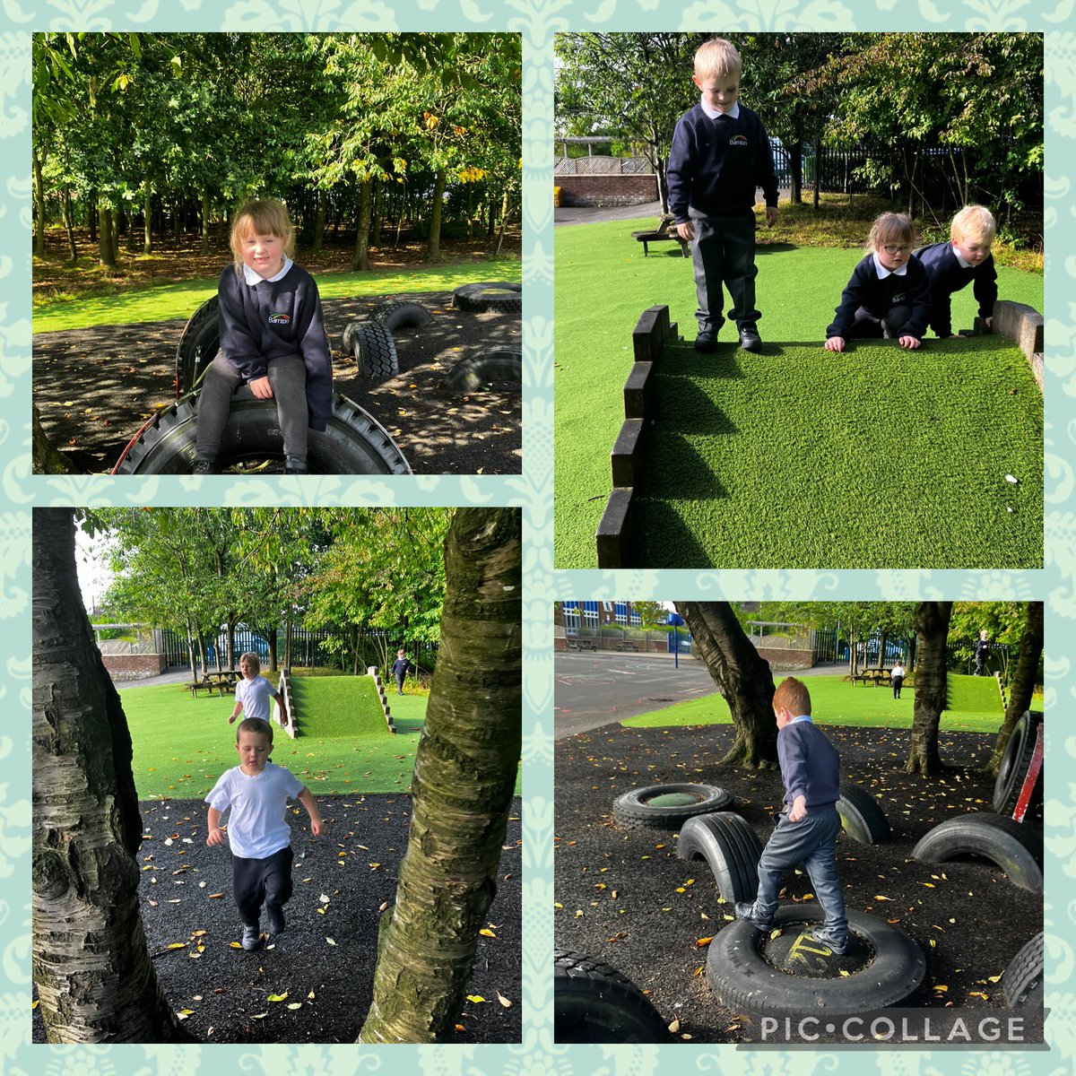 What a great first day back, we have been so busy exploring our new classroom that these are the only pictures I managed to get. What fun we have had! <a href="/BarntonMrsJA/">Mrs Allan</a> <a href="/BarntonMissR/">Miss Rutter</a>