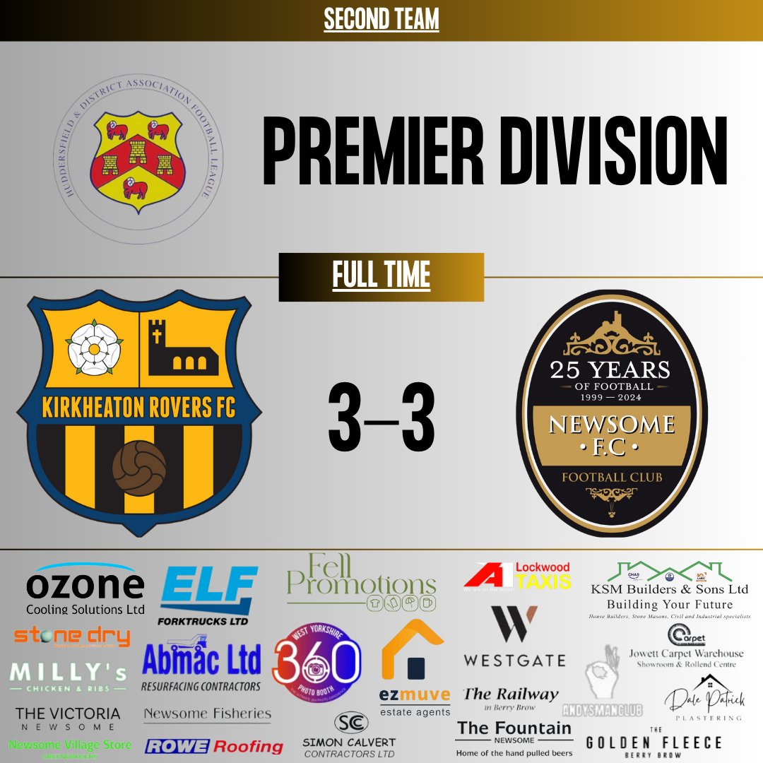 The Second Team Had The Spoils Shared 3-3 In A Scrappy Game Which Was There For The Taking!

Dozza (G) Lorryman (A)
Dozza (G) Thack (A)
Pogba (G) Thack (A)

Onto Saturday Now!

#WTB