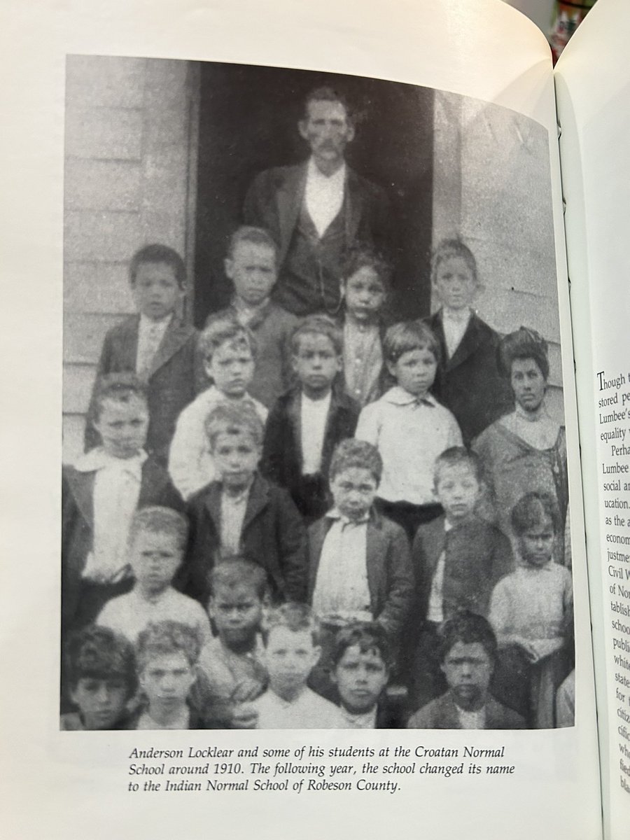 glennblumbee's tweet image. Annabelle came home today and was excited to show me the book she found in the library today.  ❤️ #Lumbee  #NativeHistory