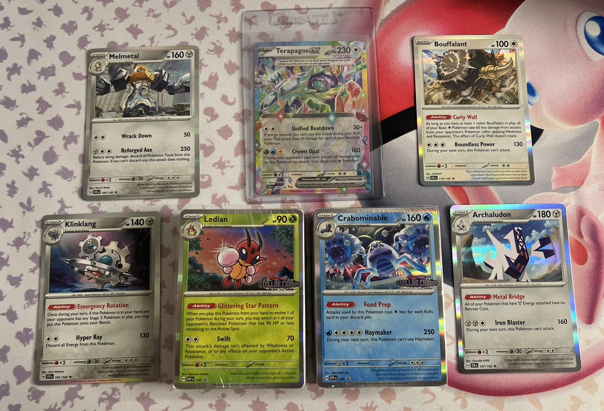 🔥STELLAR CROWN GIVEAWAY🔥

CLICK THE LINK, ENJOY THE VIDEO, LEAVE A LIKE AND COMMENT TO WIN EVERYTHING

youtu.be/wkDl9oe3DpE?si…

WINNER ANNOUNCED 
09/10/24

✅ Like 
♻️Retwt 
🤝🏽 Follow

#PokemonTCG #Pokemon #Giveaway #StellarCrown
