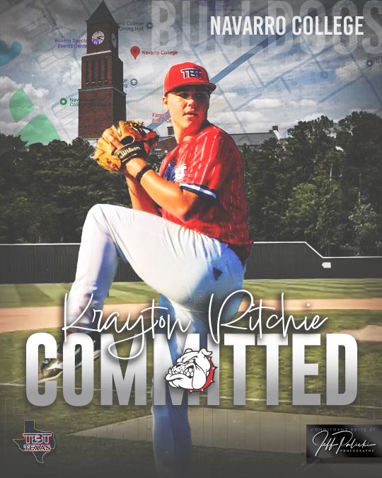 Krayton (@kraytonritchie) on Twitter photo I would like to announce my commitment to Navarro, thank you to my family, friends and coaches for helping me get to where I am today. <a href="/NavarroBasebal1/">Navarro Baseball</a> <a href="/KerensBaseball/">Kerens Baseball</a> #bulldogs I would like to announce my commitment to Navarro, thank you to my family, friends and coaches for helping me get to where I am today. <a href="/NavarroBasebal1/">Navarro Baseball</a> <a href="/KerensBaseball/">Kerens Baseball</a> #bulldogs