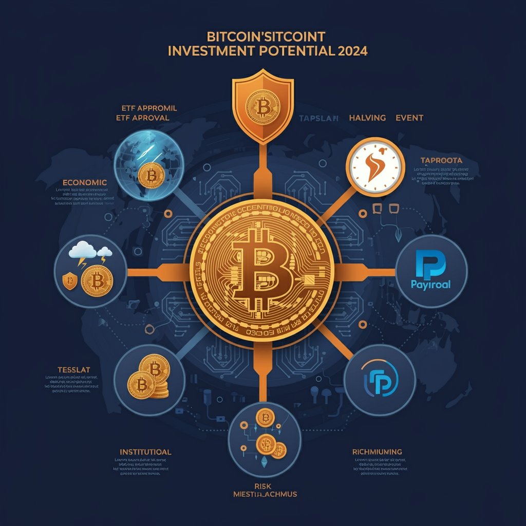왜 지금 비트코인에 주목해야 할까요?
1. 현물 ETF 승인: 제도권 금융에 진입, 기관 투자자들의 참여가 증가!
2. 인플레이션 헤지: 고정된 공급량으로 디지털 금 역할.
3. 기술 발전: 라이트닝 네트워크와 테이퍼루트로 확장성 &amp; 사용성 개선.
4. 채굴 반감기: 역사적으로 가격 상승 경향.
#비트코인