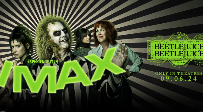 Beetlejuice Beetlejuice x IMAX Sweepstakes (5 Winners) dlvr.it/TCnJ1S