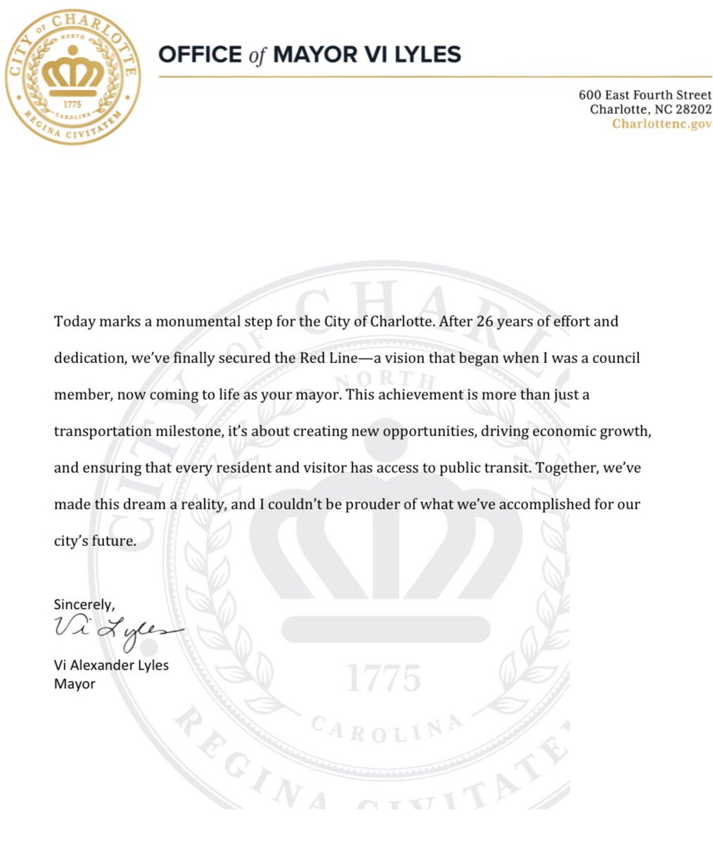 Mayor Vi Lyles (@cltmayor) on Twitter photo 