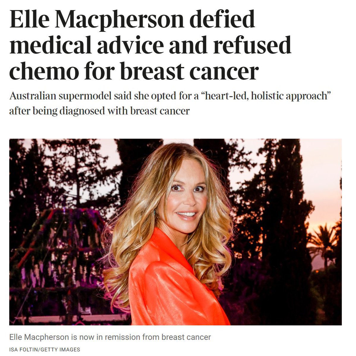 12+ years ago, I was diagnosed with the deadly breast cancer. Three peer reviewed studies stated that if I did everything on the menu, that was surgery, chemotherapy, radiotherapy, Tamoxifen, zolodex… I had a 20% chance of surviving two years and 0% chance of surviving five