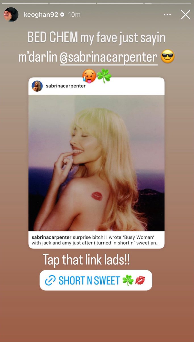 Sabrina tweet media