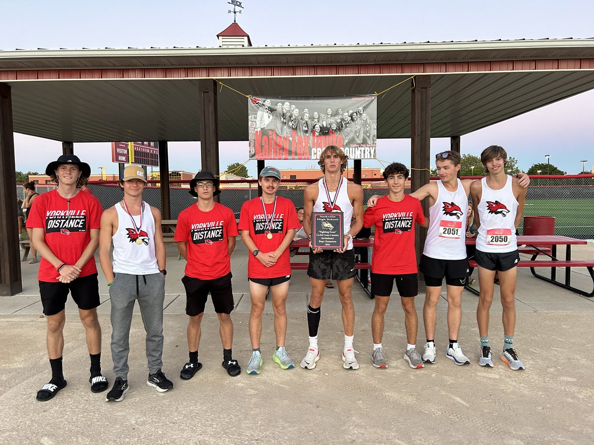 Yorkville Foxes (@yhsathletics115) on Twitter photo Congratulations to both the boys and girls <a href="/RunYHS/">Yorkville CC/T&F</a> teams on winning the season opening Kailey Fox Invite! Thank you to all of the schools that competed! Congratulations to both the boys and girls <a href="/RunYHS/">Yorkville CC/T&F</a> teams on winning the season opening Kailey Fox Invite! Thank you to all of the schools that competed!