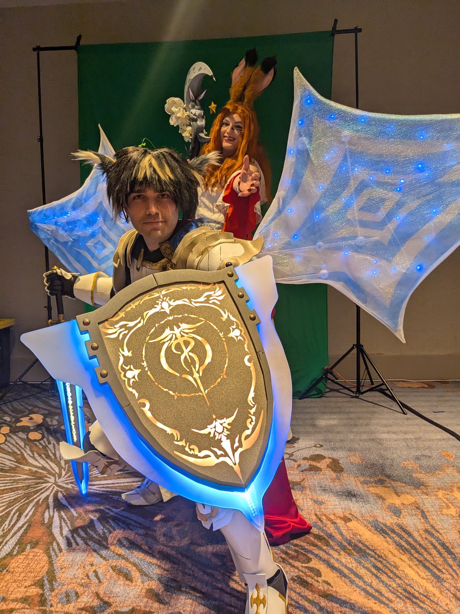 docseraph's tweet image. I had an absolute blast at #DragonCon2024! So many #FFXIV events I didn't have a chance to use any of my other cosplays. 😆
