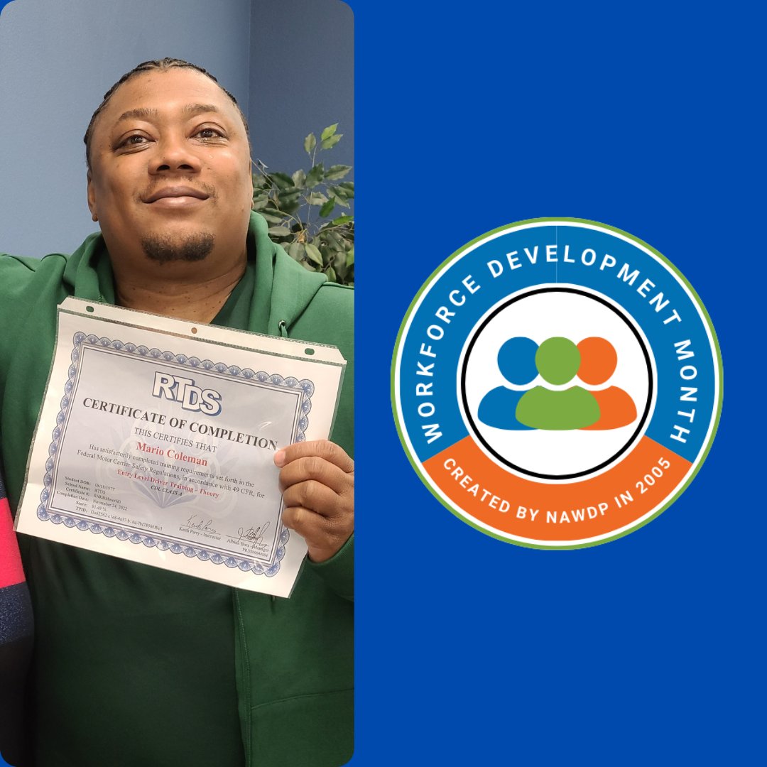 DetrNevada's tweet image. For #WorkforceDevelopmentMonth we want to celebrate some of the successes we’ve been able to share. Jenill, Ty and Mario came to EmployNV to train for a new career. All three earned their CDL and walked right into a job after passing the final test. EmployNV.gov