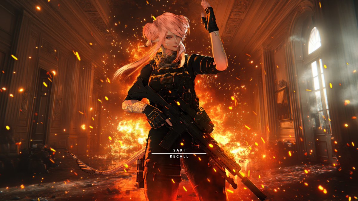 PhotosmithSaki's tweet photo. "Target Confirmed."
Slowly getting back from Monkeland!
#AetherPhoto #GShade #FFXIVScreenshot #GPOSERS https://t.co/4AsFlUA1j6