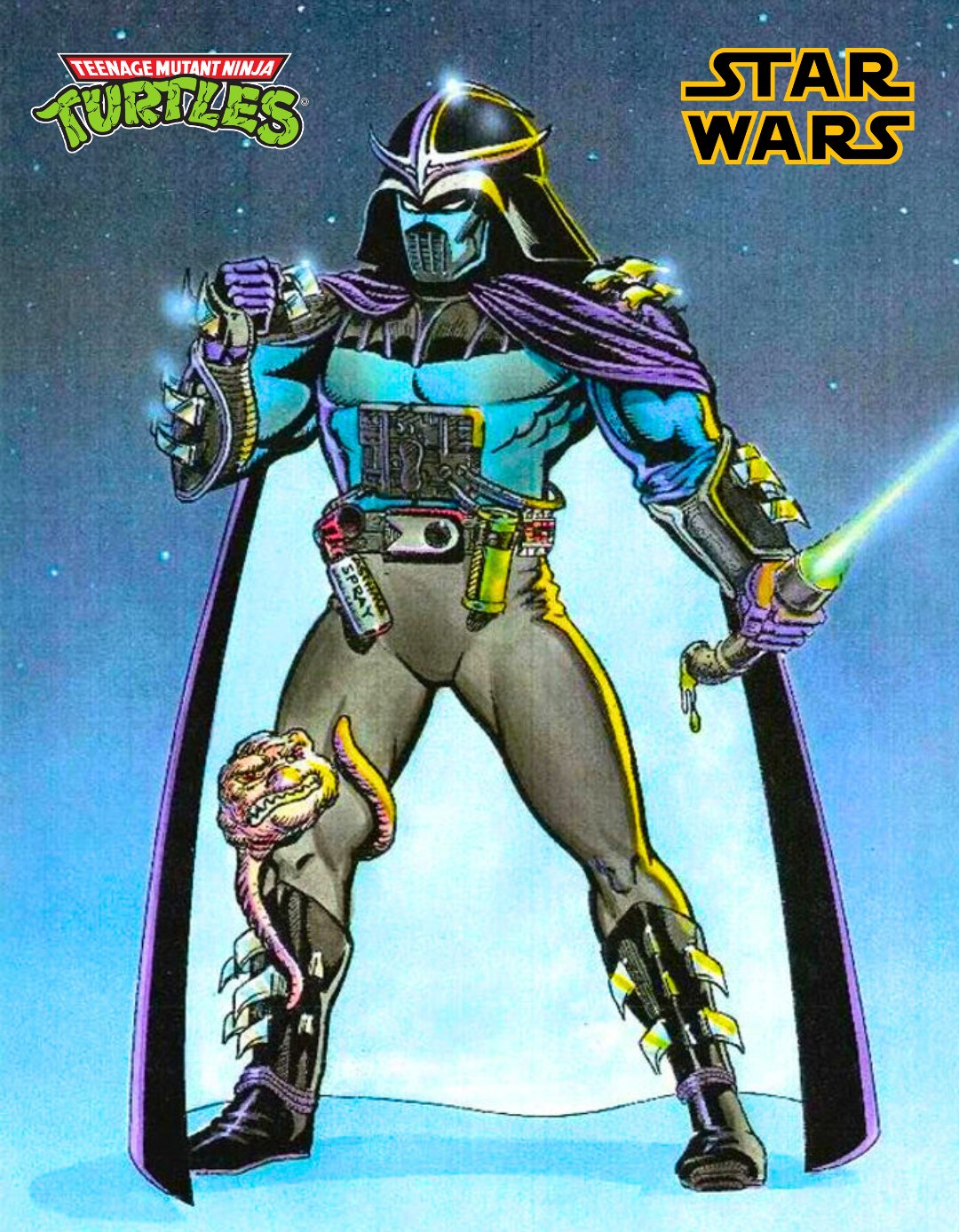 The Old Turtle Den on X Did you know.Playmates Toys once pitched a crossover between Star Wars and the Teenage Mutant Ninja Turtles The concept art drawn by TMNT artist