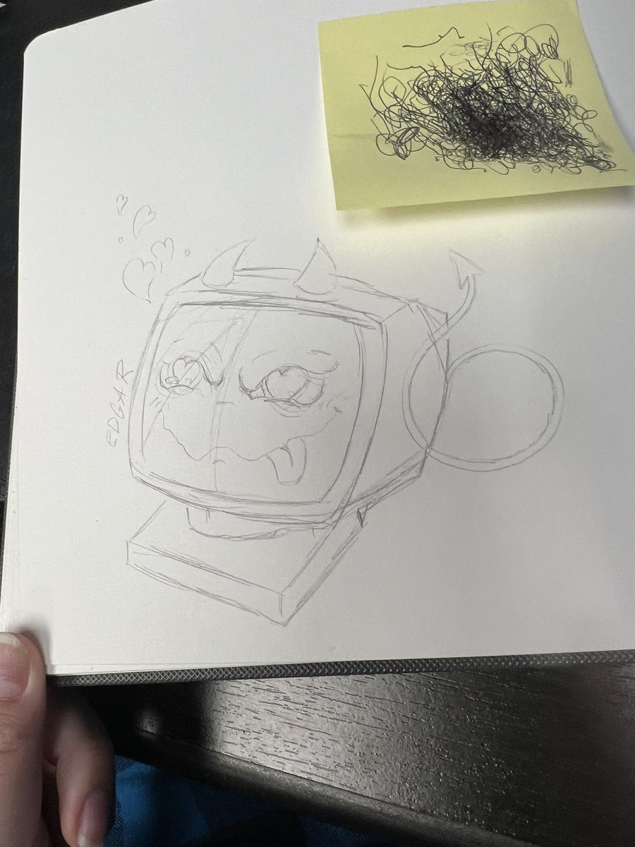 thenuttzone's tweet photo. Hey…. I never SKETCH… let’s try it!
#electricdreams #falloutnewvegasoldworldblues https://t.co/8GkAGeDgbb