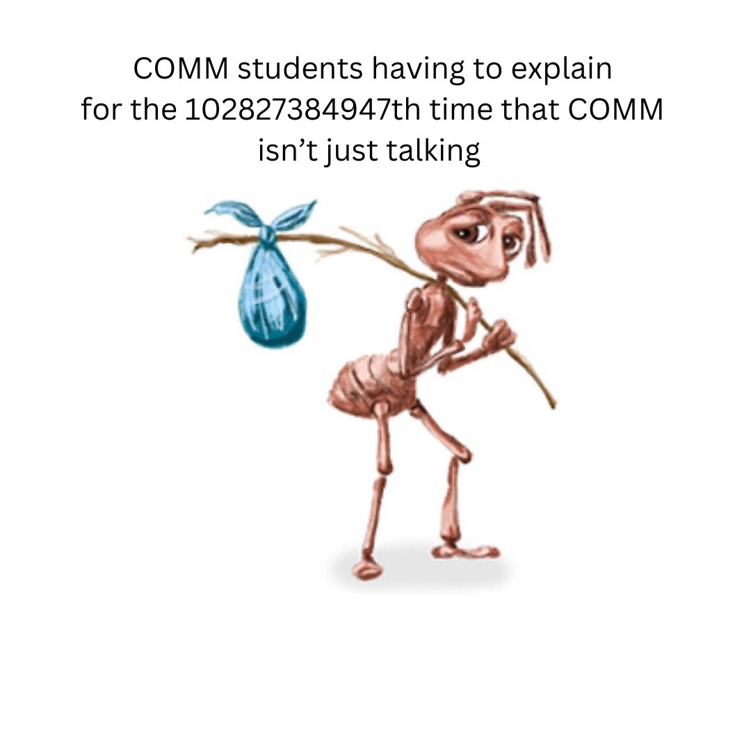 commcsulb's tweet photo. What do you say COMMunity? Do you guys agree?

#commstudies #communications #college https://t.co/PBXgnv9YwX