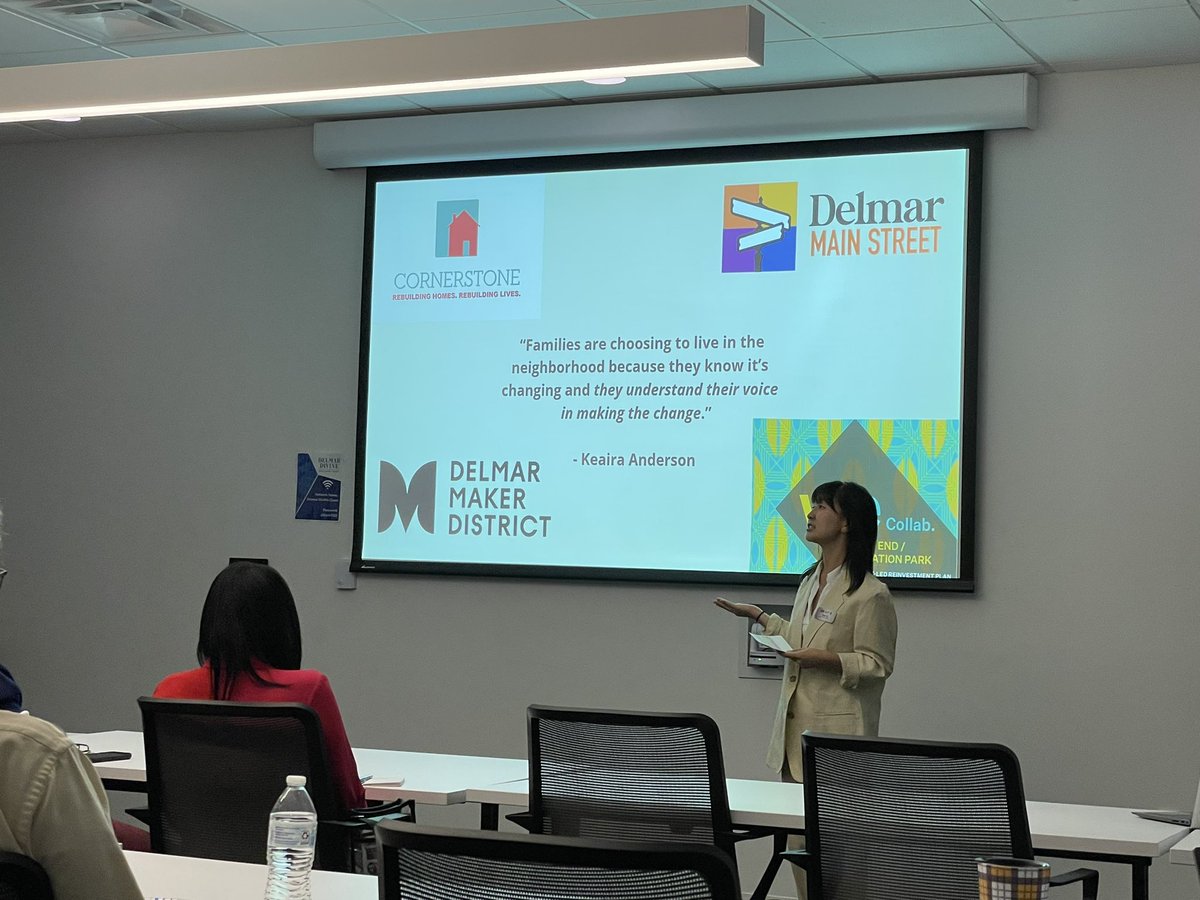 The Coro Fellows Program at UMSL (@stlcoro) on Twitter photo This year’s Coro Fellows make presentation on the logic of the “Delmar Corridor” at <a href="/delmardivine/">Delmar DivINe</a>. “Families are choosing to live in the neighborhood because they know it’s changing…” <a href="/umsl/">University of Missouri–St. Louis</a> <a href="/ChiefExecBear/">Maxine Clark</a> @sorensonpaul This year’s Coro Fellows make presentation on the logic of the “Delmar Corridor” at <a href="/delmardivine/">Delmar DivINe</a>. “Families are choosing to live in the neighborhood because they know it’s changing…” <a href="/umsl/">University of Missouri–St. Louis</a> <a href="/ChiefExecBear/">Maxine Clark</a> @sorensonpaul