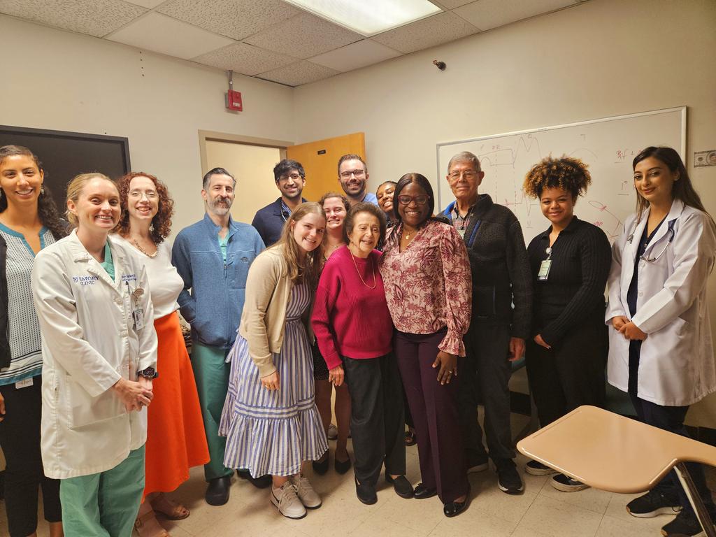 Kicking off #WIMMonth with Dr. Nanette Wenger's birthday today <a href="/GradyHealth/">GradyHealth</a>. Thanks to Everyone,  esp. her family, who made the surprise party extra special! Forever grateful to our #Mentor #Sponsor #Leader #SheforShe <a href="/NanetteWenger/">Nanette Wenger</a> <a href="/EmoryatGrady/">Emory SOM at Grady Hospital</a> <a href="/emorywomenheart/">Emory Women's Heart</a> <a href="/EmorySOMWomen/">EmorySOMWomen</a>
